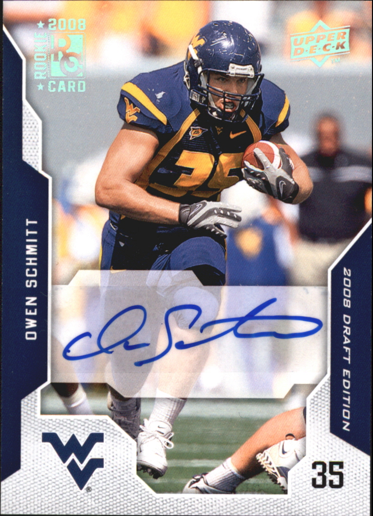 2008 Upper Deck Draft Edition Autographs #78 Owen Schmitt