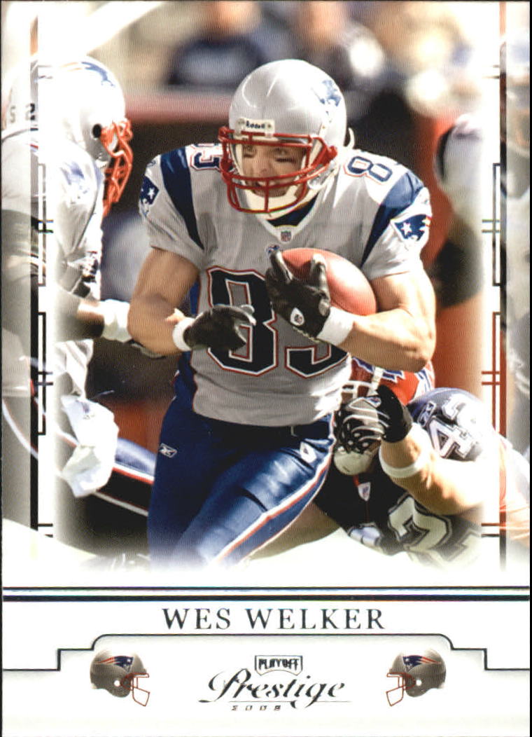 2008 Playoff Prestige #58 Wes Welker