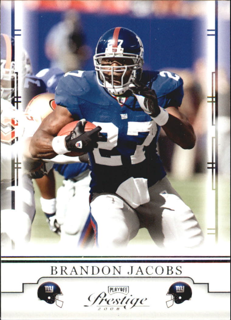 2008 Playoff Prestige #65 Brandon Jacobs