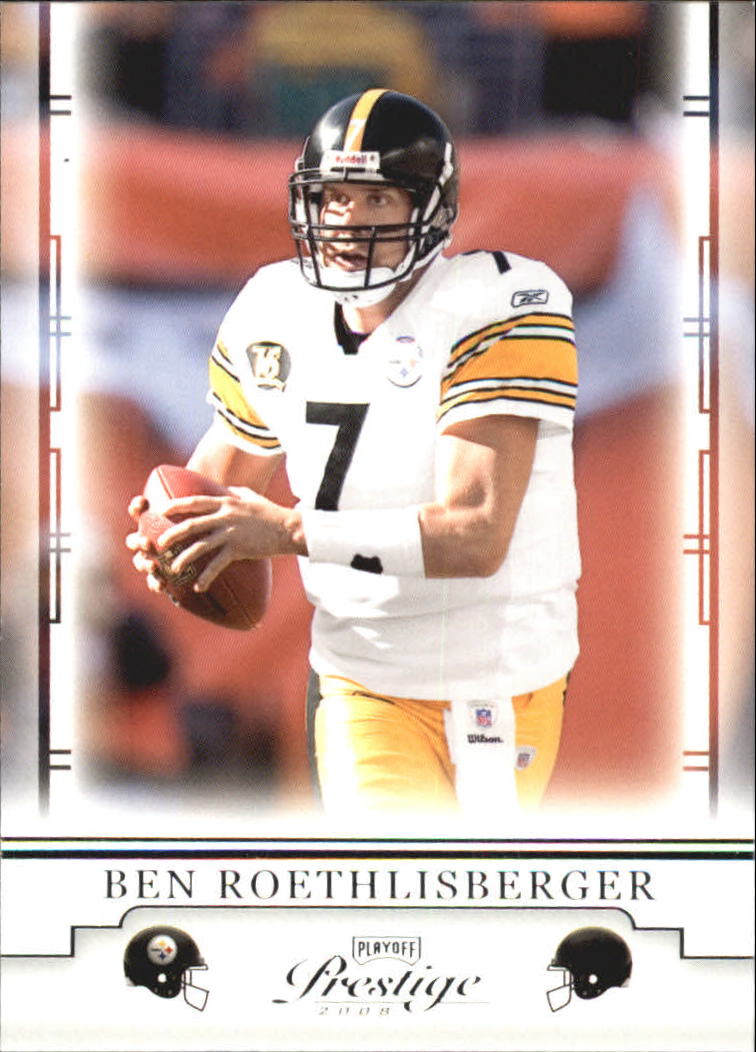 2008 Playoff Prestige #77 Ben Roethlisberger