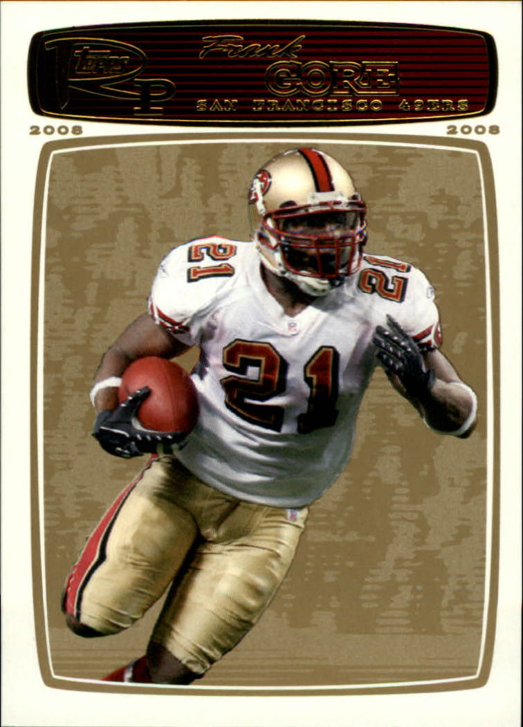 2008 Topps Rookie Progression Gold #128 Frank Gore