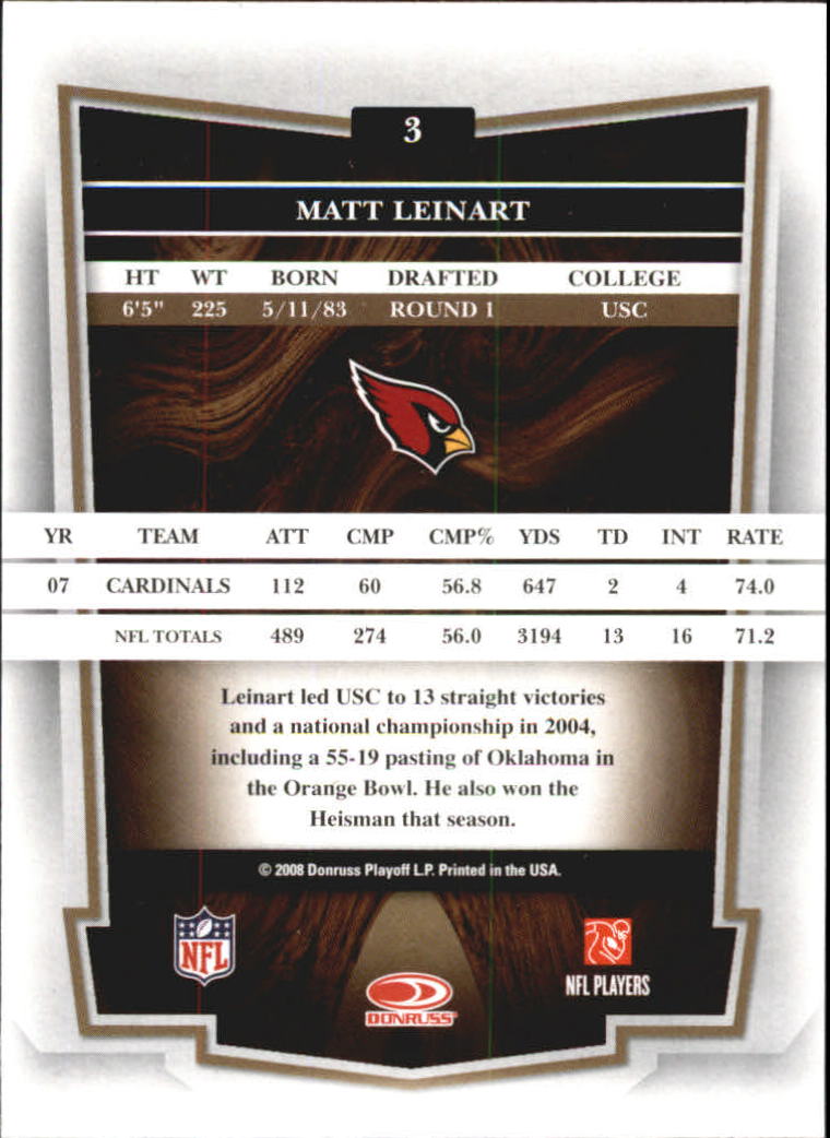 2008 Donruss Classics Football - Picture 7 of 268
