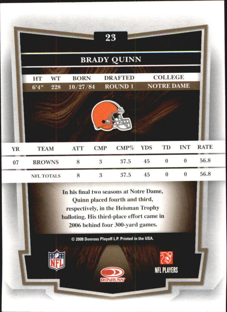 2008 Donruss Classics Football - Picture 47 of 268