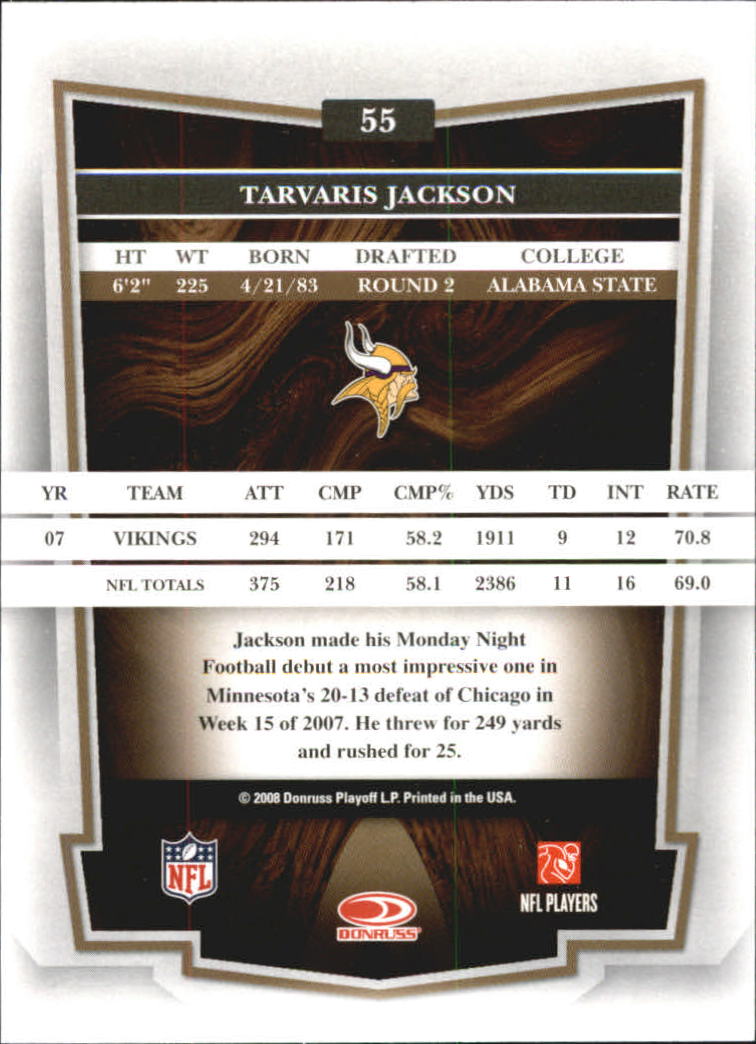 2008 Donruss Classics Football - Picture 107 of 268