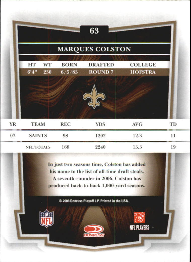 2008 Donruss Classics Football - Picture 119 of 268