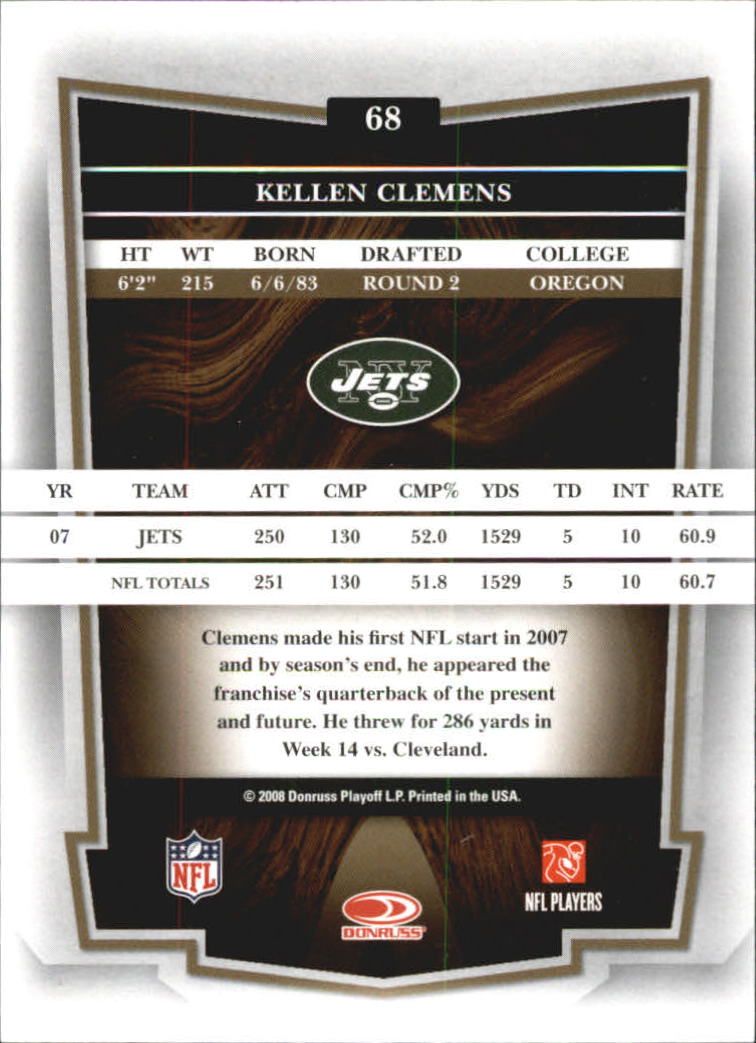 2008 Donruss Classics Football - Picture 129 of 268