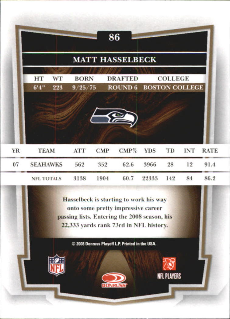 2008 Donruss Classics Football - Picture 165 of 268