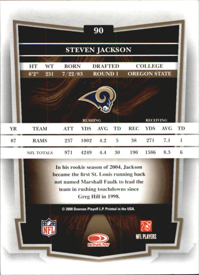2008 Donruss Classics Football - Picture 173 of 268
