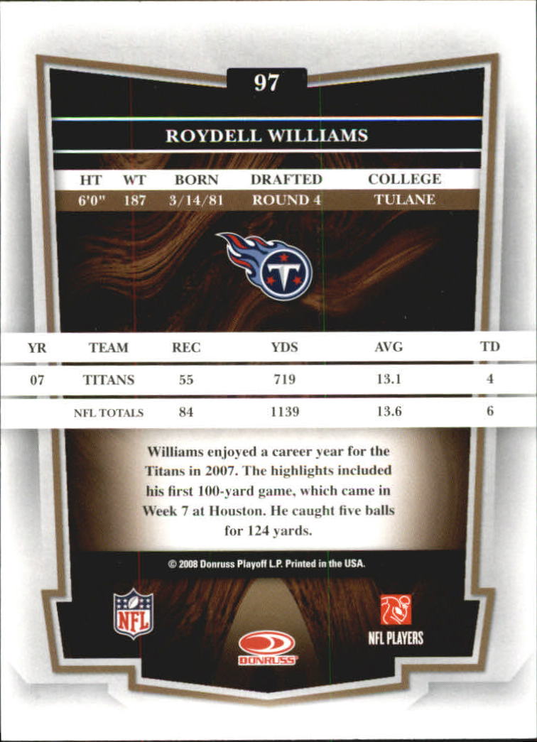 2008 Donruss Classics Football - Picture 187 of 268