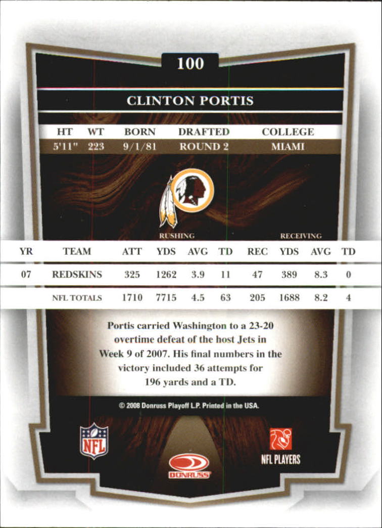 2008 Donruss Classics Football - Picture 193 of 268