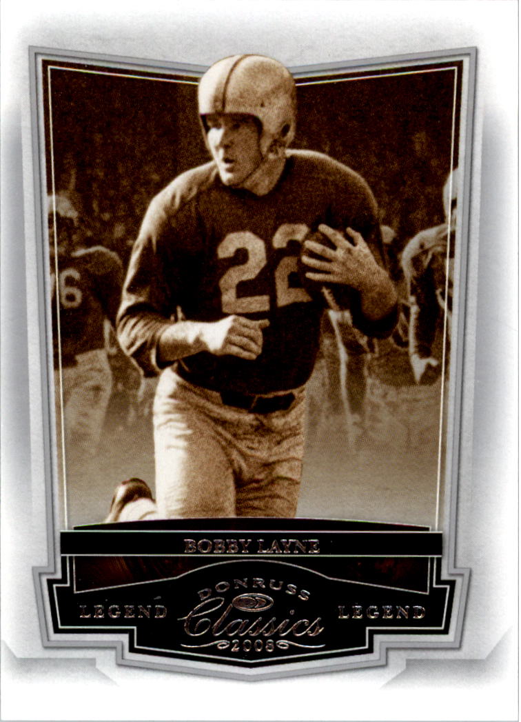 1950 BOWMAN FOOTBALL #37 - BOBBY LAYNE HIGH END