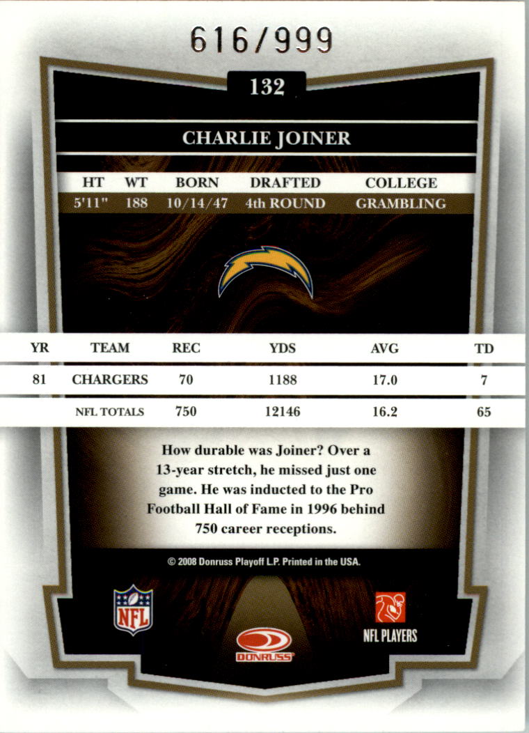 2008 Donruss Classics Football - Picture 199 of 268