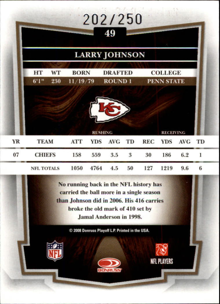 2008 Donruss Classics Football - Picture 265 of 268