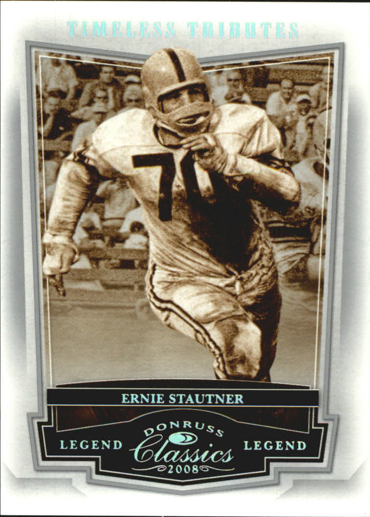 2008 Donruss Classics Timeless Tributes Silver #145 Ernie Stautner