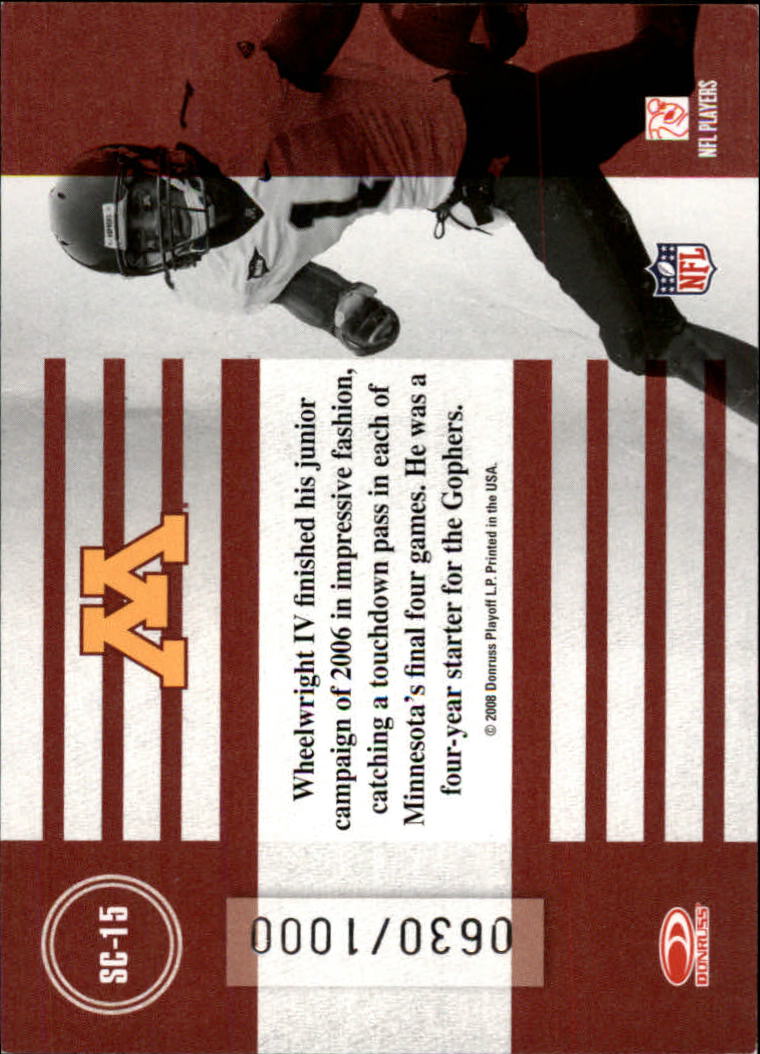 2008 Donruss Classics Football - Picture 251 of 268