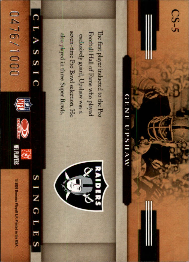 2008 Donruss Classics Football - Picture 221 of 268