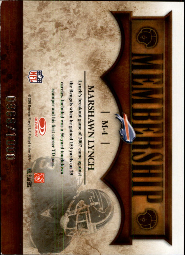 2008 Donruss Classics Football - Picture 231 of 268