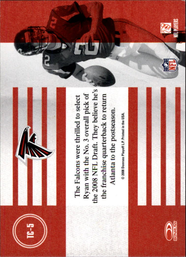 2008 Donruss Classics Team Colors #5 Matt Ryan