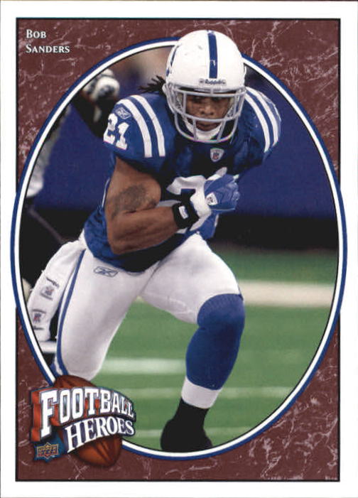 2008 Heroes (Upper Deck) Football "Main Set" Cards #1 to #269 - Picture 36 of 497