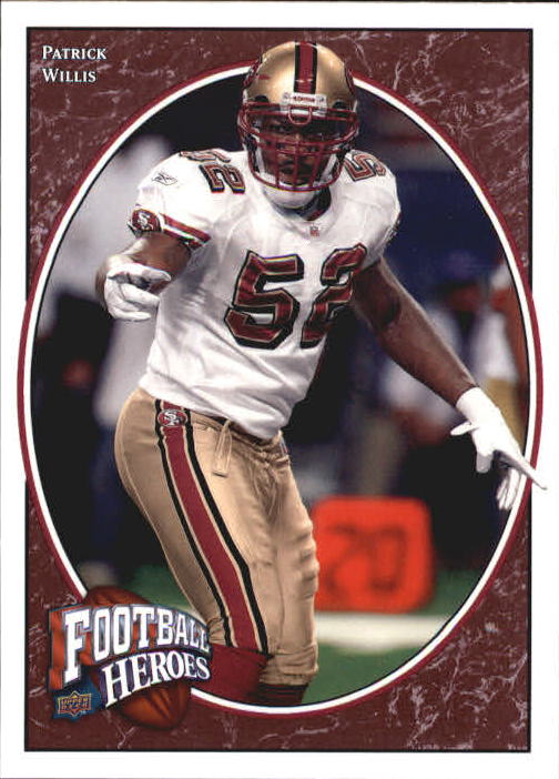 2008 Heroes (Upper Deck) Football "Main Set" Cards #1 to #269 - Picture 146 of 497