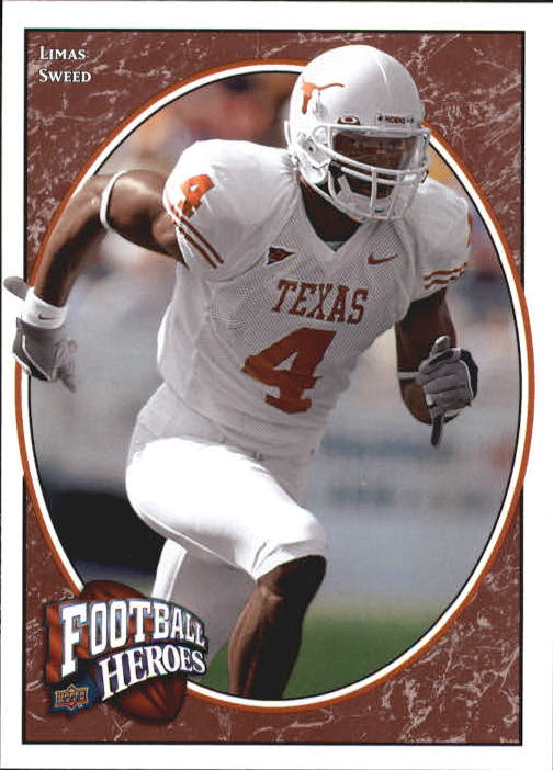 2008 Heroes (Upper Deck) Football "Main Set" Cards #1 to #269 - Picture 334 of 497