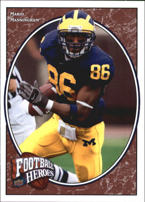 2008 Heroes (Upper Deck) Football "Main Set" Cards #1 to #269 - Picture 344 of 497