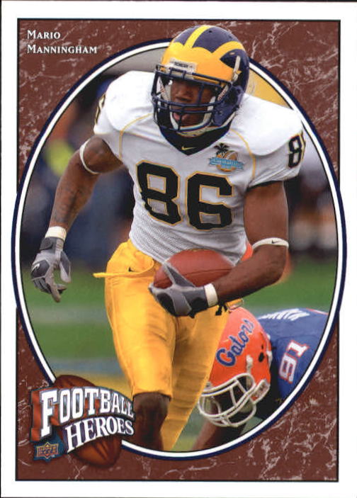 2008 Heroes (Upper Deck) Football "Main Set" Cards #1 to #269 - Picture 346 of 497