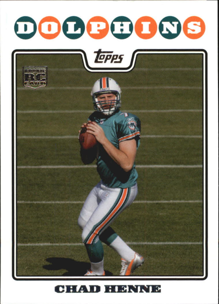 2008 Topps #334 Chad Henne RC