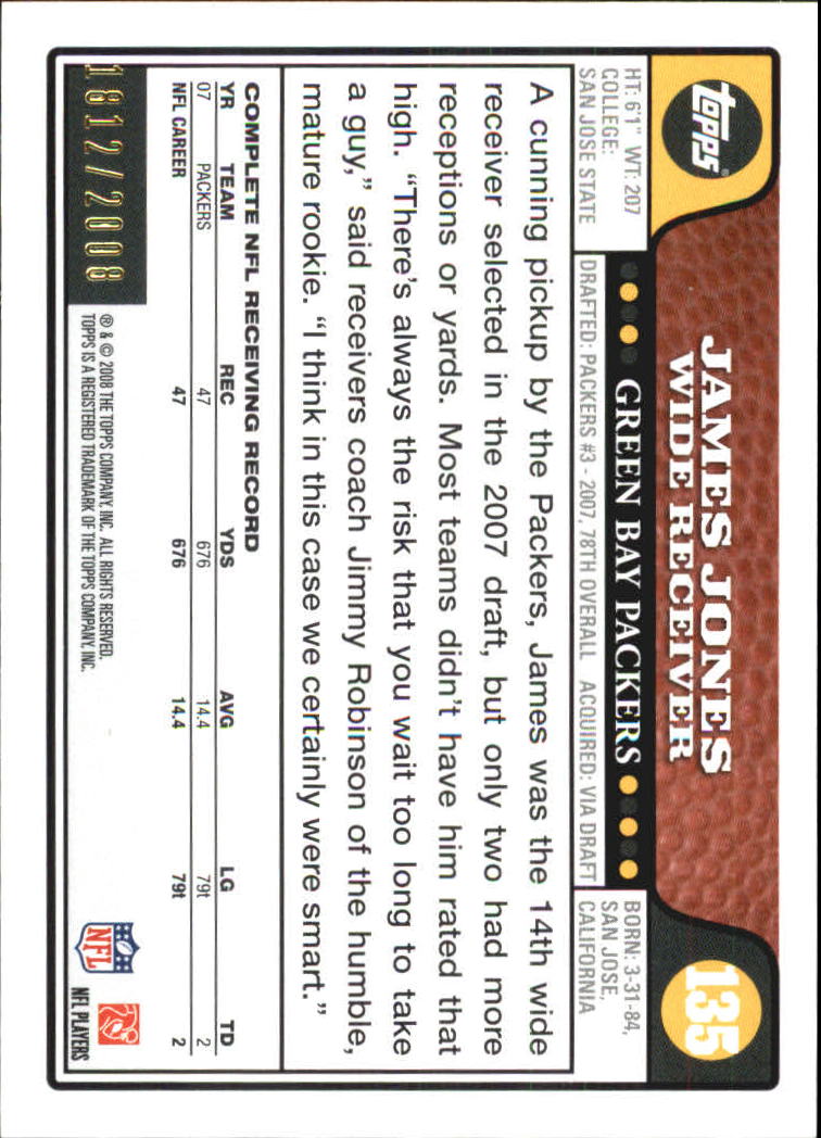 A0846- 2008 Topps Football Assorted Insert Cards -You Pick- 15+ FREE US SHIP - Picture 21 of 147