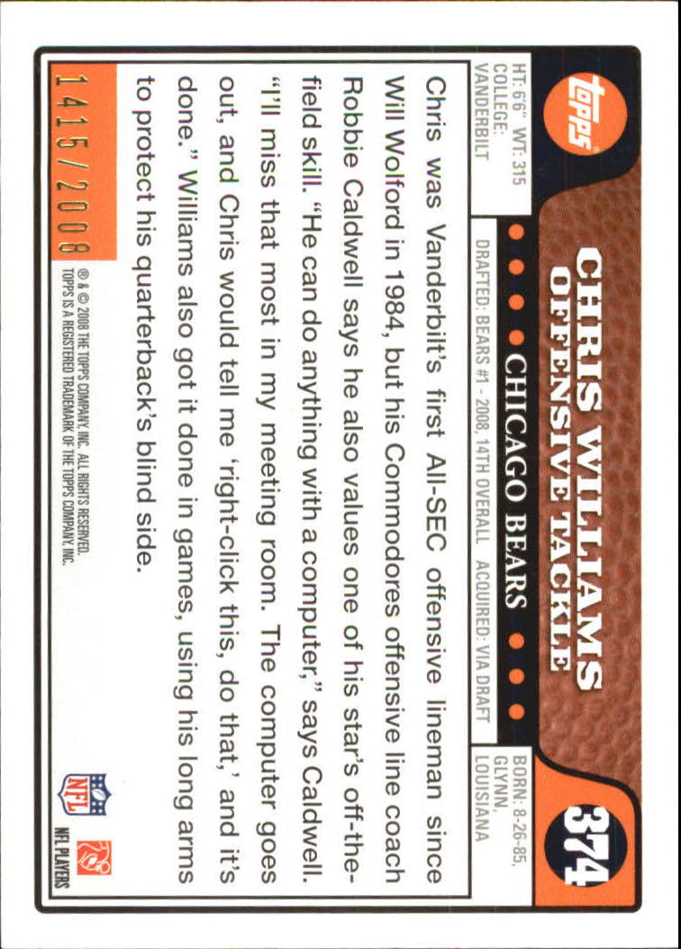 A0846- 2008 Topps Football Assorted Insert Cards -You Pick- 15+ FREE US SHIP - Picture 35 of 147
