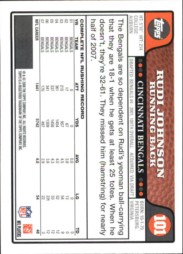 A0846- 2008 Topps Football Assorted Insert Cards -You Pick- 15+ FREE US SHIP - Picture 41 of 147