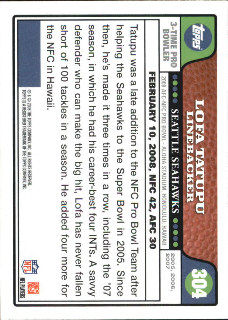 A0846- 2008 Topps Football Assorted Insert Cards -You Pick- 15+ FREE US SHIP - Picture 81 of 147