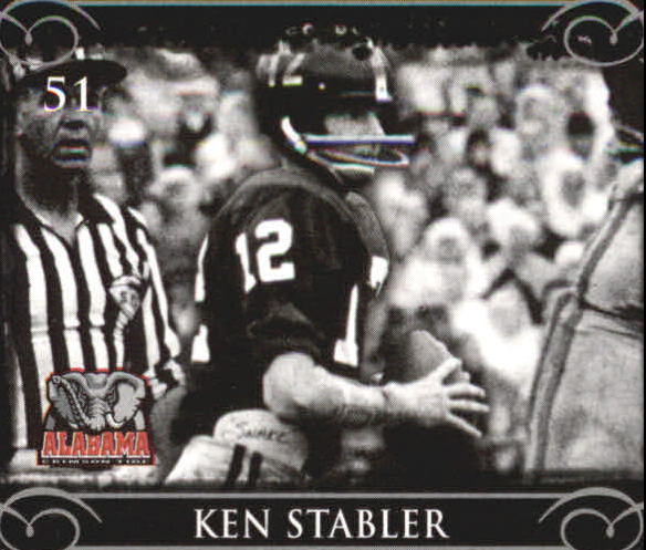 2008 Press Pass Legends #51 Ken Stabler back image