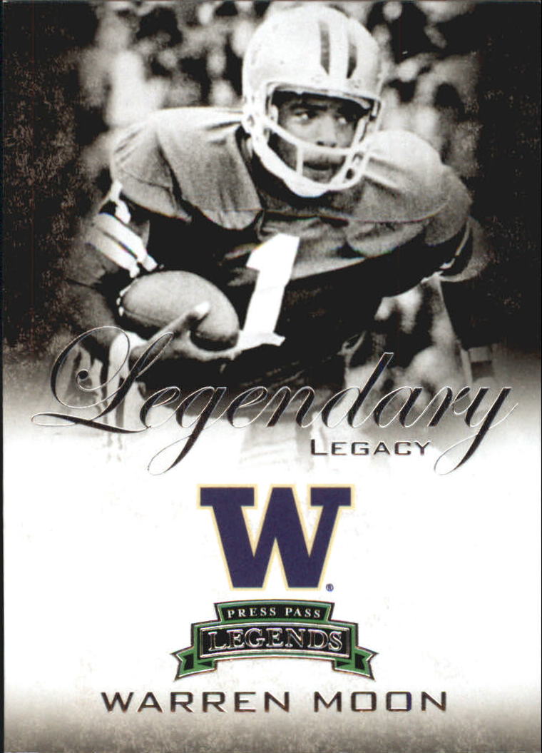 2008 Press Pass Legends Legendary Legacy #LL4 Warren Moon