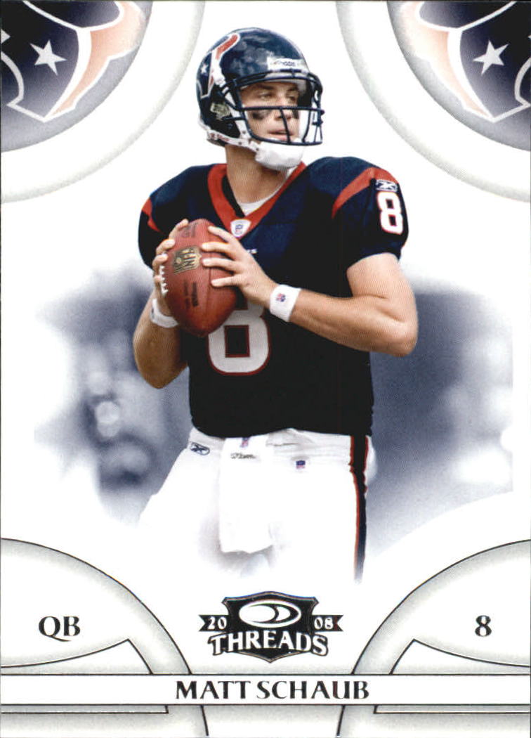 2008 Score Super Bowl Gold Version Matt Schaub Houston Texans #117