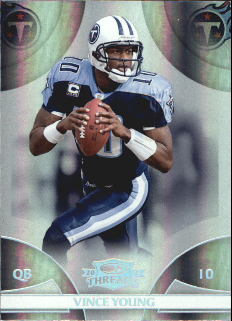 2008 Donruss Threads Silver Holofoil #21 Vince Young