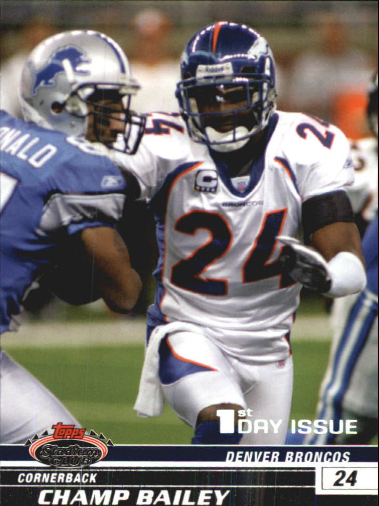 2008 Stadium Club First Day Issue #94 Champ Bailey
