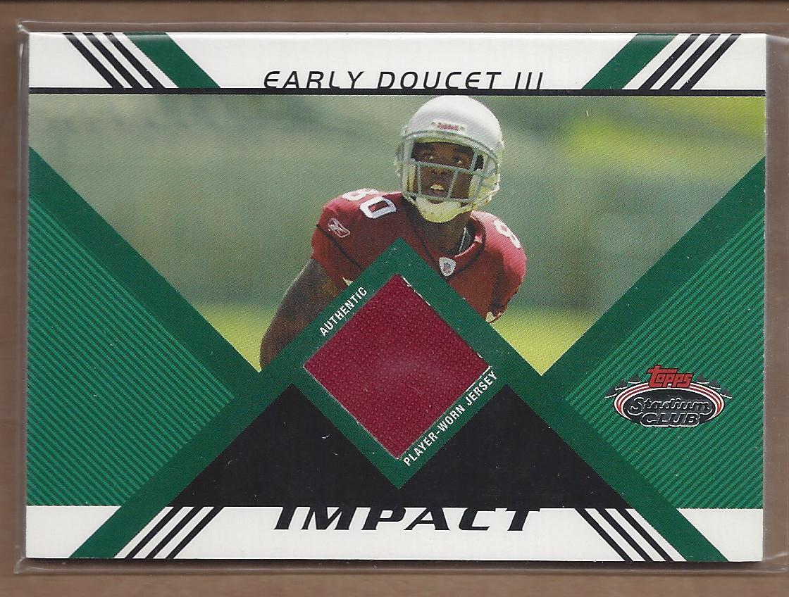 2008 Stadium Club Impact Relics #IRED Early Doucet