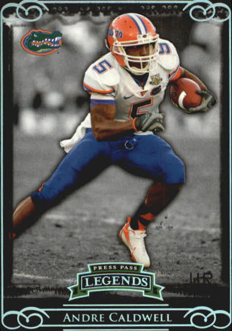 2008 Press Pass Legends Silver Holofoil #9 Andre Caldwell