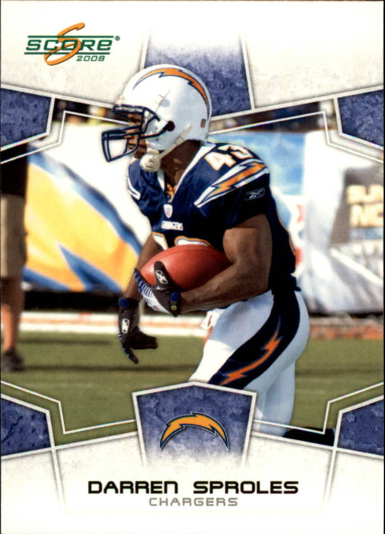 2008 Score Football Card Pick (Base) 261-440