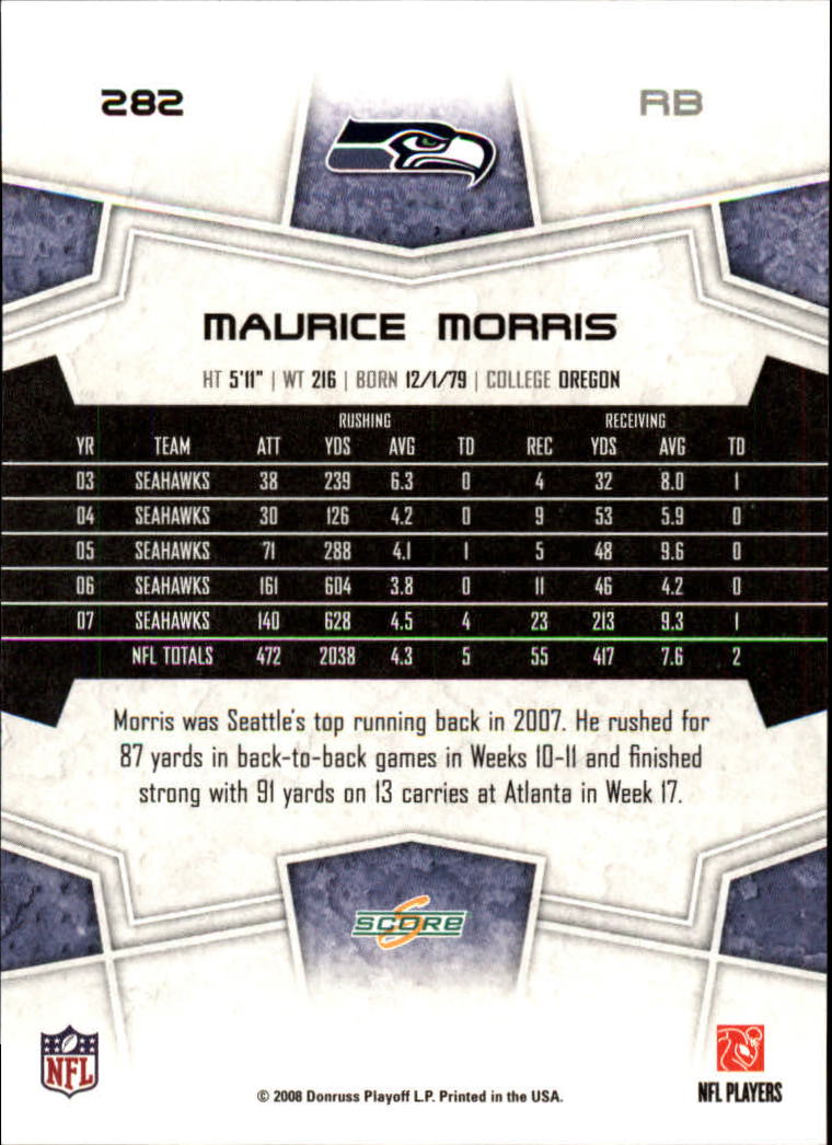 B4038- 2008 Score Football Cards 251-440 +Rookies -You Pick- 15+ FREE US SHIP - Picture 53 of 357