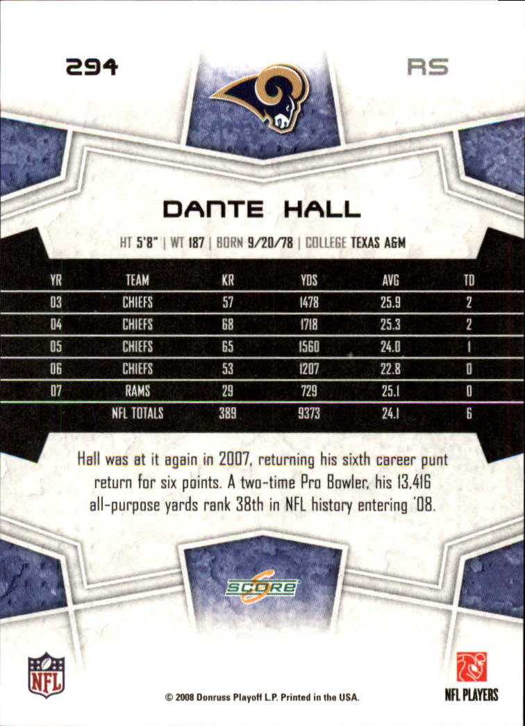 B4038- 2008 Score Football Cards 251-440 +Rookies -You Pick- 15+ FREE US SHIP - Picture 77 of 357