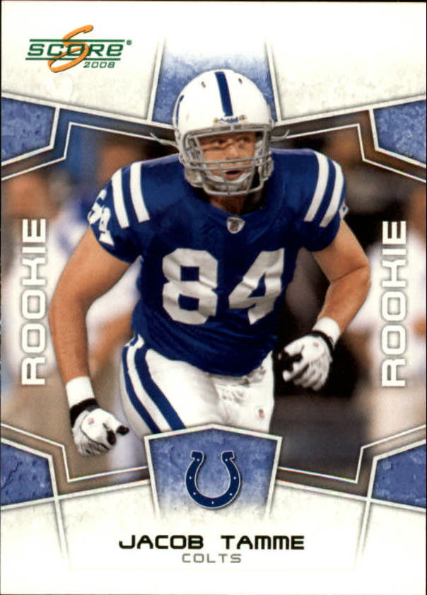 B4038- 2008 Score Football Cards 251-440 +Rookies -You Pick- 15+ FREE US SHIP - Picture 286 of 357