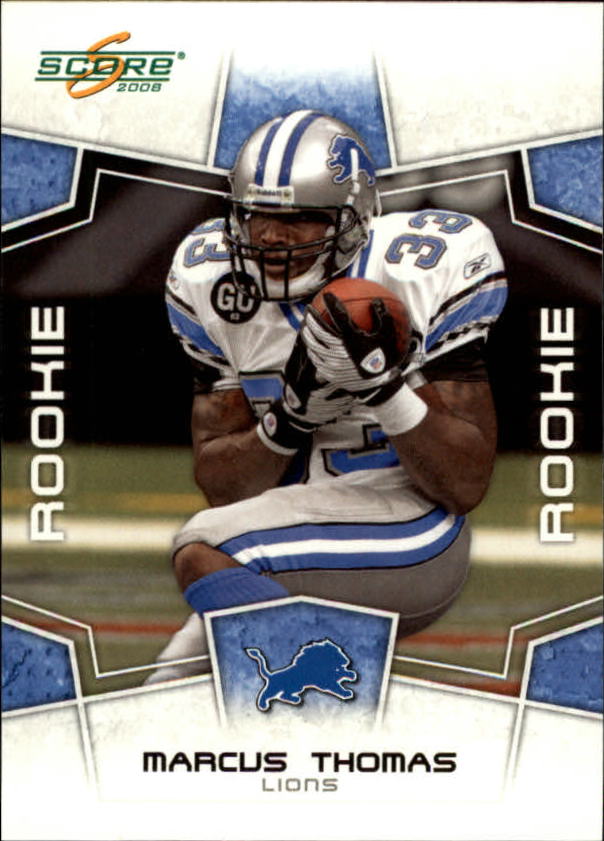 B4038- 2008 Score Football Cards 251-440 +Rookies -You Pick- 15+ FREE US SHIP - Picture 306 of 357