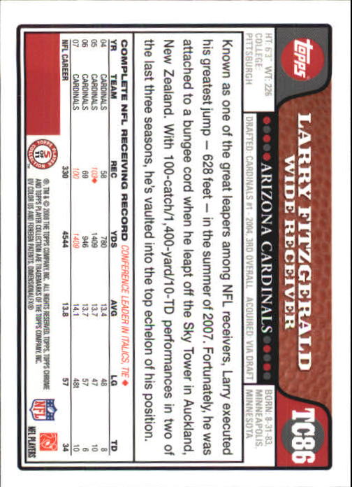 A5169- 2008 Topps Chrome Fb Karte #S 1-250 + Rookies -du Pick- 15 + Gratis US - Bild 171 von 488