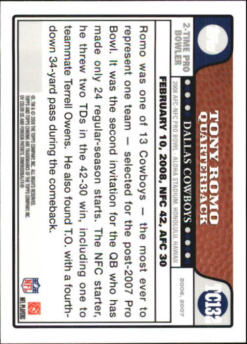 A5169- 2008 Topps Chrome Fb Karte #S 1-250 + Rookies -du Pick- 15 + Gratis US - Bild 263 von 488