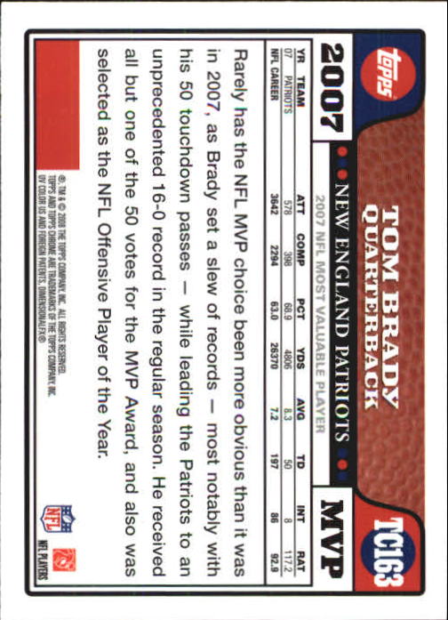 A5169- 2008 Topps Chrome Fb Karte #S 1-250 + Rookies -du Pick- 15 + Gratis US - Bild 325 von 488