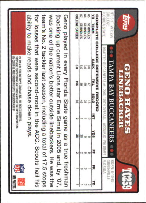 A5169- 2008 Topps Chrome FB Cards 251-275 +Inserts -You Pick- 15+ FREE US SHIP - Picture 41 of 201