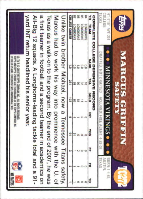 A5169- 2008 Topps Chrome FB Cards 251-275 +Inserts -You Pick- 15+ FREE US SHIP - Picture 61 of 201