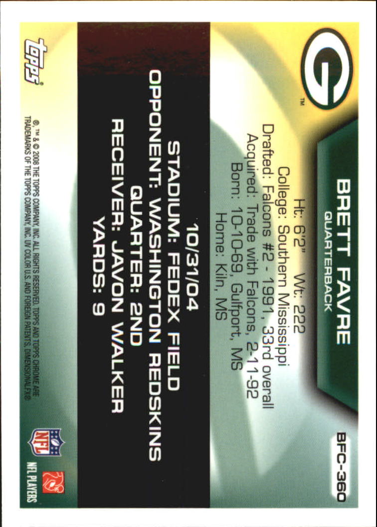 A5169- 2008 Topps Chrome FB Cards 251-275 +Inserts -You Pick- 15+ FREE US SHIP - Picture 147 of 201